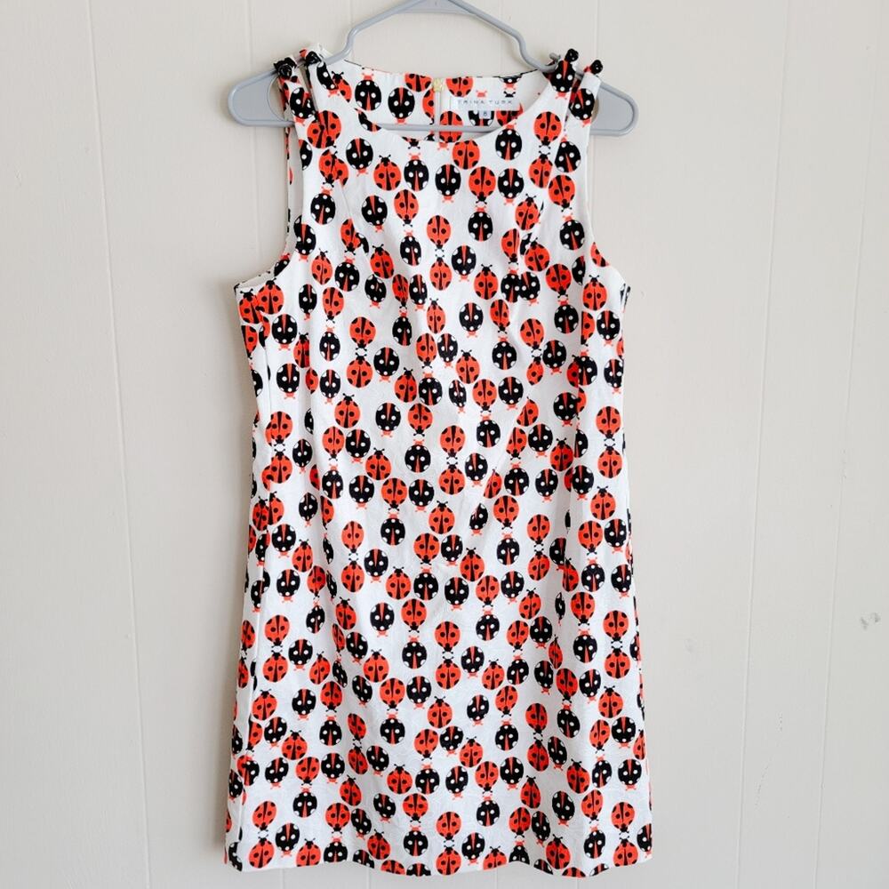Trina Turk Ladybug Mini Sheath Dress - Picture 2 of 6
